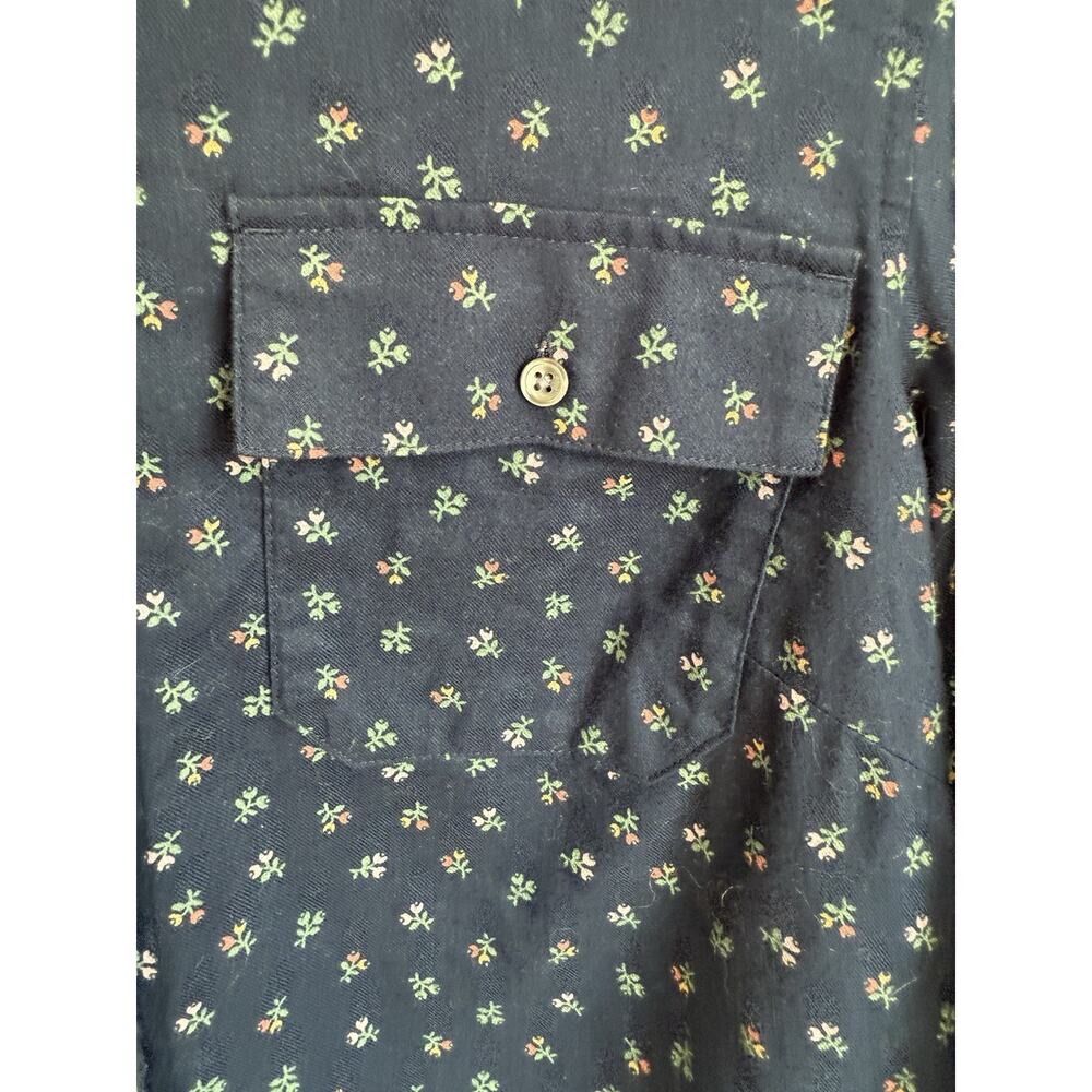 L.L.Bean Signature Collection Flower Button-Up Sh… - image 4